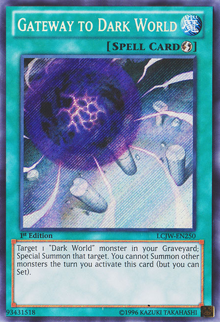 Gateway to Dark World [LCJW-EN250] Secret Rare - Card Brawlers | Quebec | Canada | Yu-Gi-Oh!