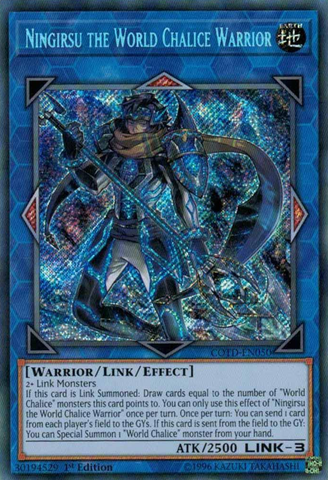 Ningirsu the World Chalice Warrior [COTD-EN050] Secret Rare - Yu-Gi-Oh! - Card Brawlers | Quebec | Canada |