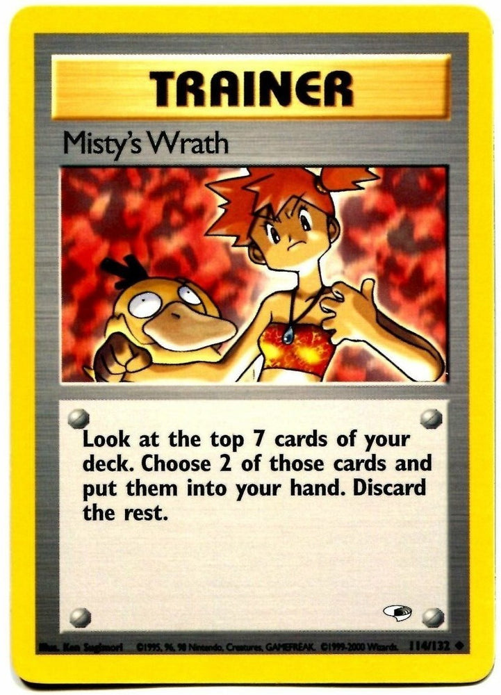 Misty's Wrath (114/132) [Gym Heroes Unlimited] - Card Brawlers | Quebec | Canada | Yu-Gi-Oh!