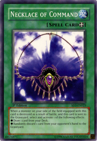Necklace of Command [SD3-EN025] Common - Card Brawlers | Quebec | Canada | Yu-Gi-Oh!