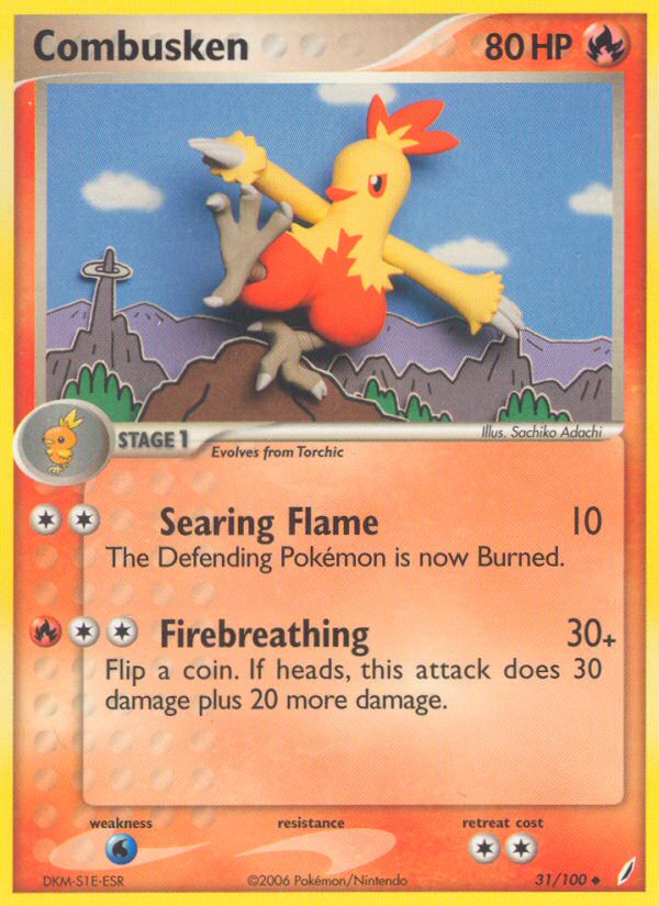 Combusken (31/100) [EX: Crystal Guardians] - Card Brawlers | Quebec | Canada | Yu-Gi-Oh!
