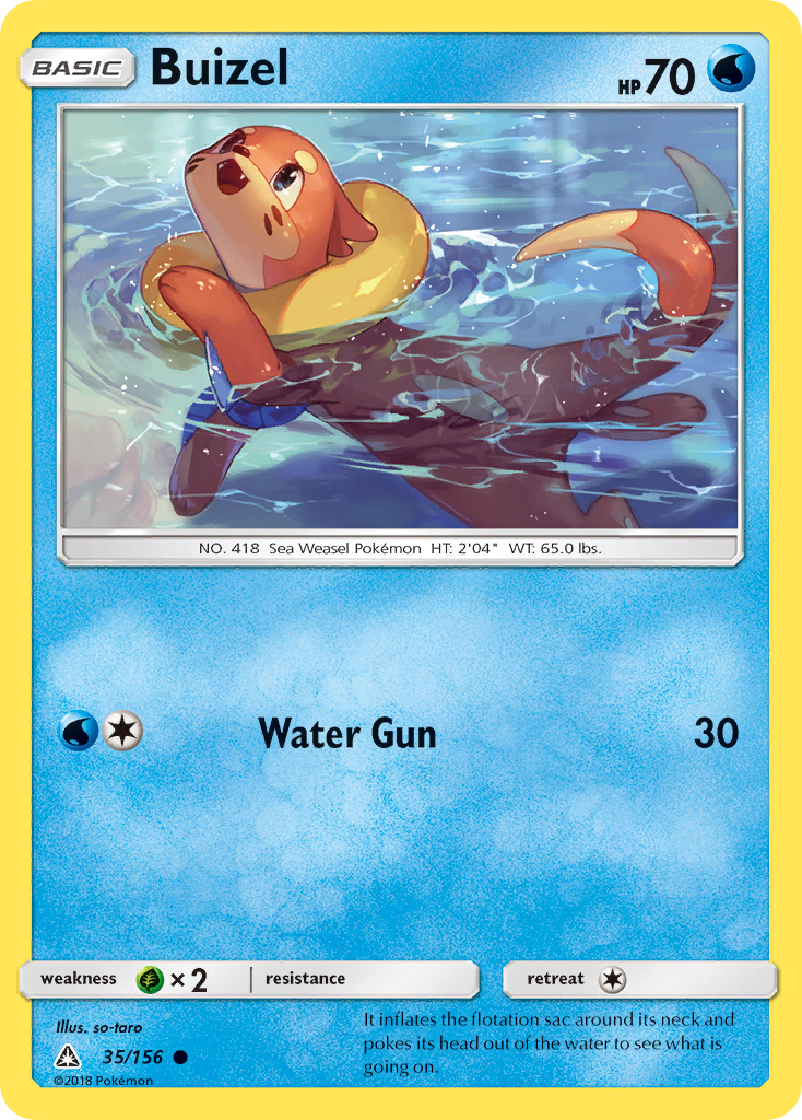 Buizel (35/156) [Sun & Moon: Ultra Prism] - Card Brawlers | Quebec | Canada | Yu-Gi-Oh!