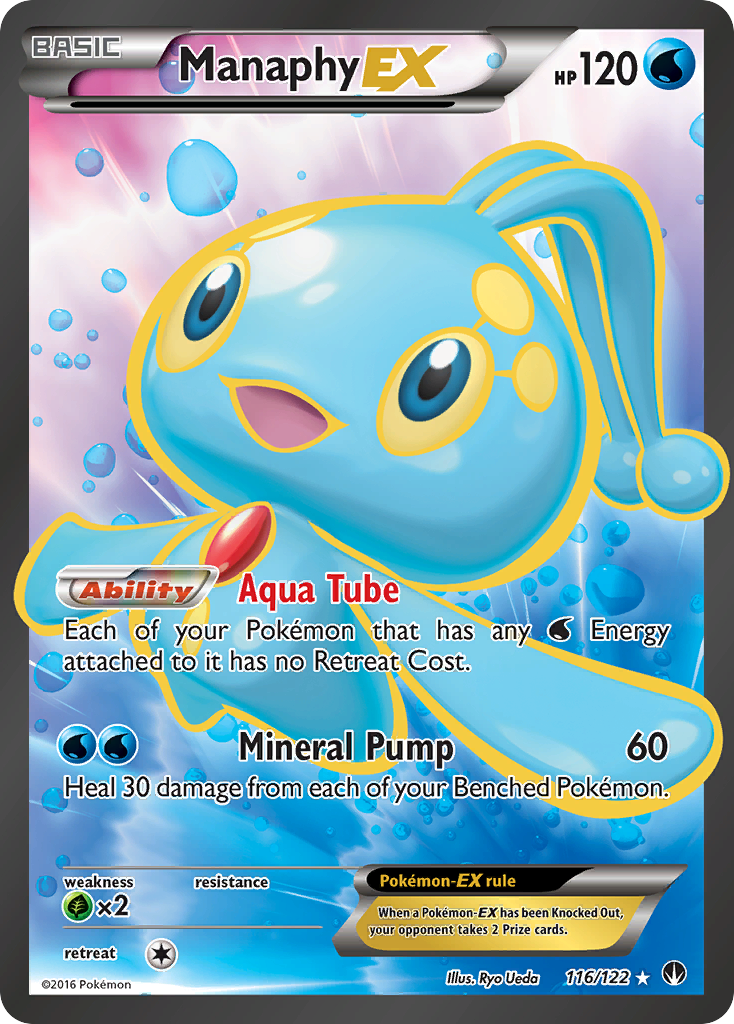 Manaphy EX (116/122) [XY: BREAKpoint] - Card Brawlers | Quebec | Canada | Yu-Gi-Oh!