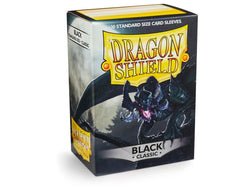 Dragon Shield Classic Sleeve -  Black ‘Signoir’ 100ct - Card Brawlers | Quebec | Canada | Yu-Gi-Oh!