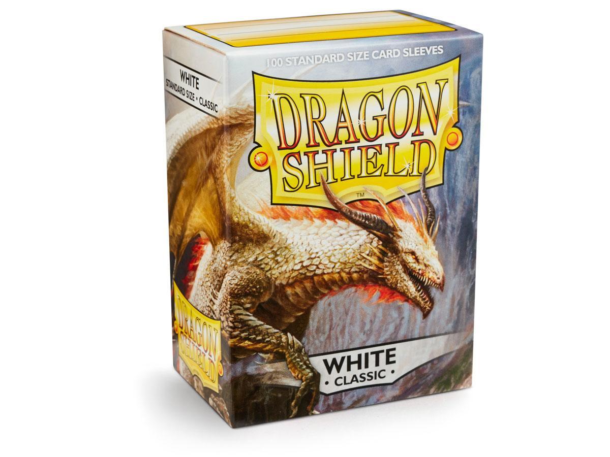 Dragon Shield Classic Sleeve - White ‘Aequinox’ 100ct - Card Brawlers | Quebec | Canada | Yu-Gi-Oh!