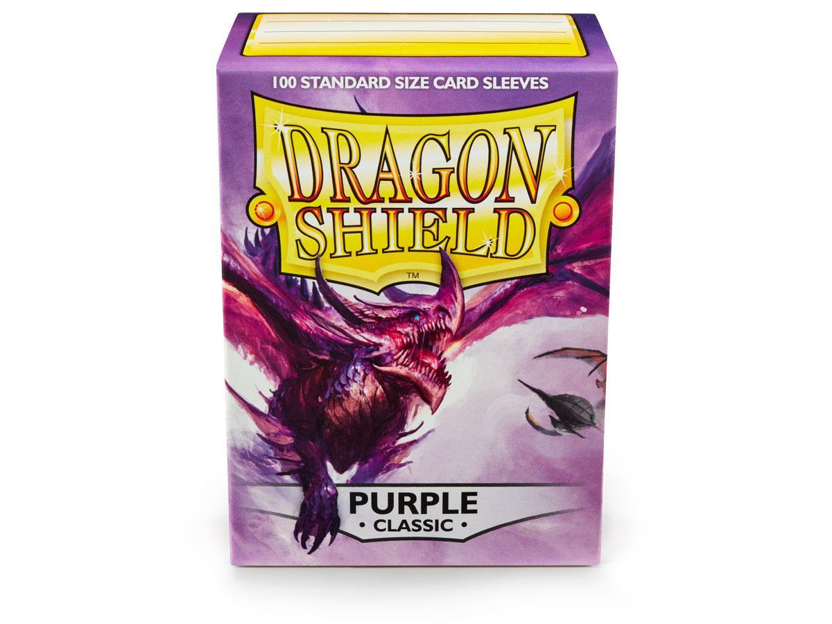 Dragon Shield Classic Sleeve - Purple ‘Purpura’ 100ct - Card Brawlers | Quebec | Canada | Yu-Gi-Oh!