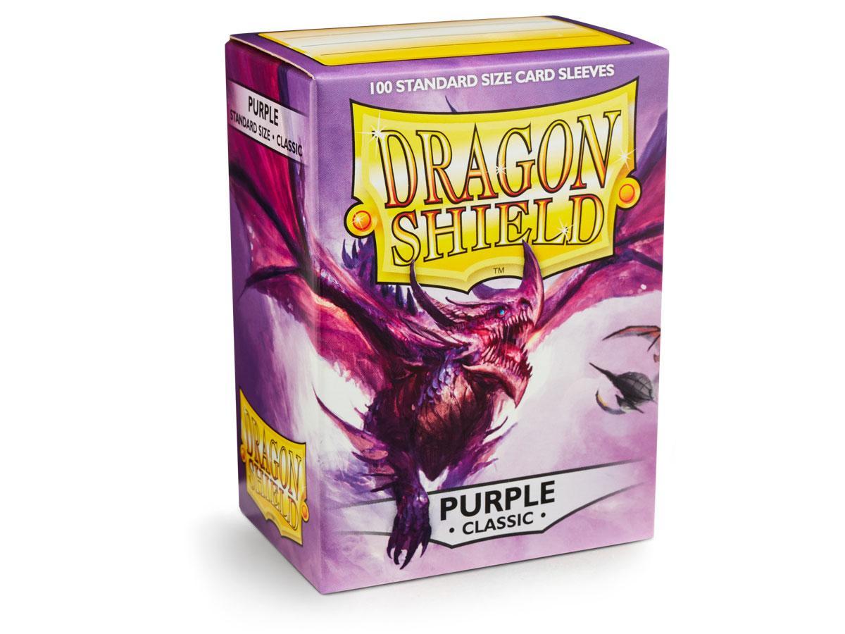 Dragon Shield Classic Sleeve - Purple ‘Purpura’ 100ct - Card Brawlers | Quebec | Canada | Yu-Gi-Oh!