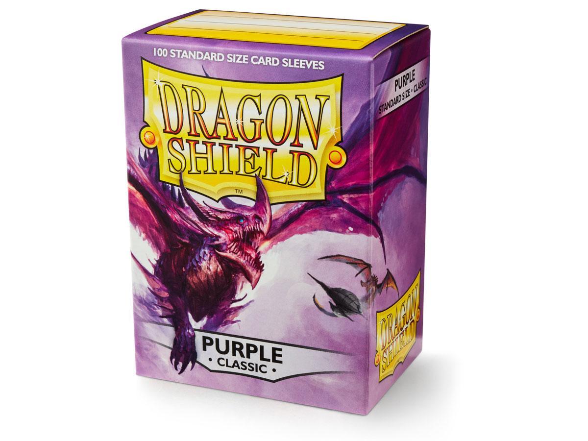 Dragon Shield Classic Sleeve - Purple ‘Purpura’ 100ct - Card Brawlers | Quebec | Canada | Yu-Gi-Oh!