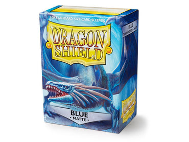 Dragon Shield Matte Sleeve -  Blue ‘Dennaesor’ 100ct - Card Brawlers | Quebec | Canada | Yu-Gi-Oh!