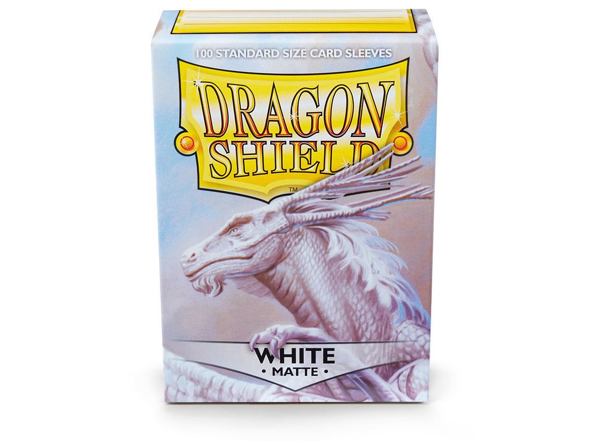 Dragon Shield Matte Sleeve - White ‘Bounteous’ 100ct - Card Brawlers | Quebec | Canada | Yu-Gi-Oh!