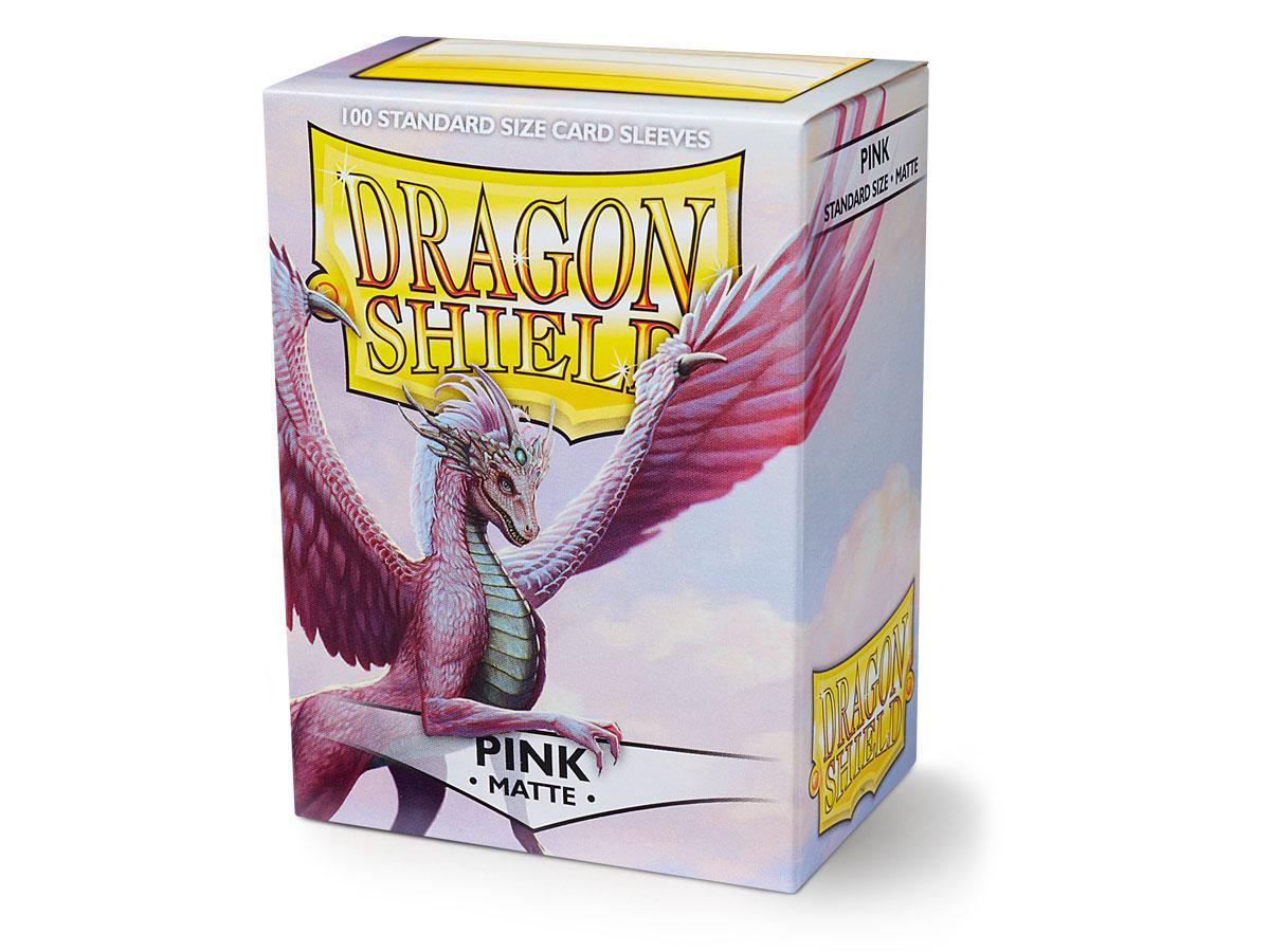 Dragon Shield Matte Sleeve - Pink ‘Christa’ 100ct - Card Brawlers | Quebec | Canada | Yu-Gi-Oh!