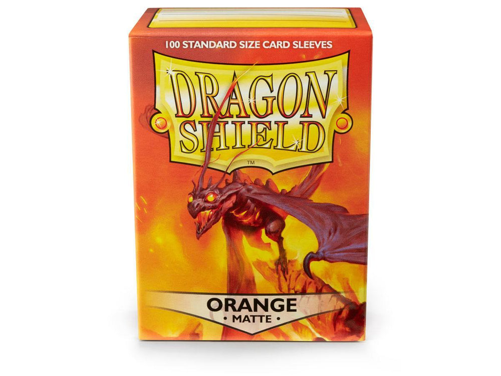 Dragon Shield Matte Sleeve - Orange ‘Usaqin 100ct - Card Brawlers | Quebec | Canada | Yu-Gi-Oh!