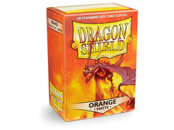 Dragon Shield Matte Sleeve - Orange ‘Usaqin 100ct - Card Brawlers | Quebec | Canada | Yu-Gi-Oh!