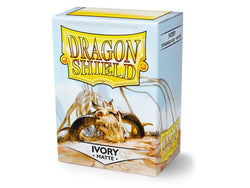 Dragon Shield Matte Sleeve - Ivory ‘Ogier’ 100ct - Card Brawlers | Quebec | Canada | Yu-Gi-Oh!