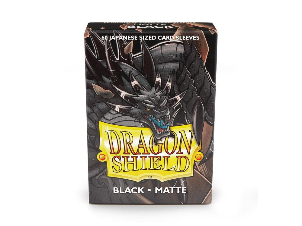 Dragon Shield Matte Sleeve - Black ‘Sokush’ 60ct - Card Brawlers | Quebec | Canada | Yu-Gi-Oh!