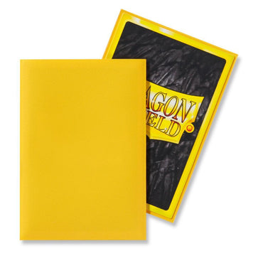 Dragon Shield Matte Sleeve - Yellow ‘SheSha’ 60ct - Card Brawlers | Quebec | Canada | Yu-Gi-Oh!