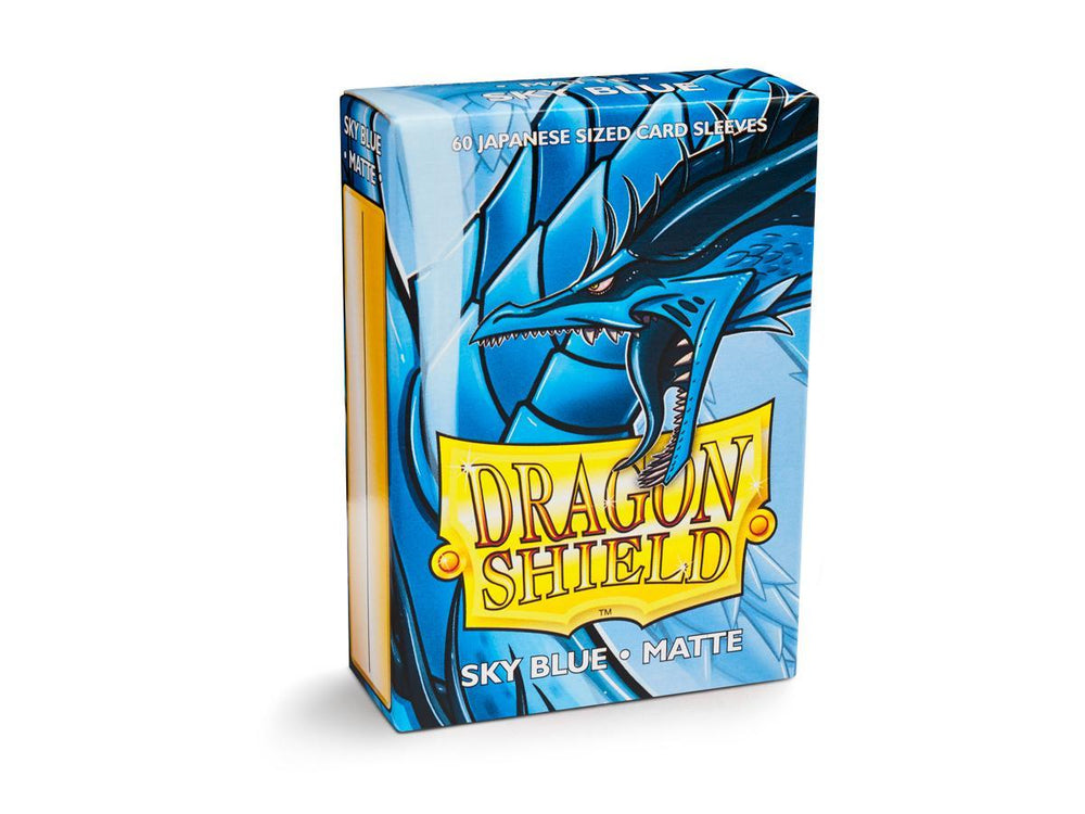 Dragon Shield Matte Sleeve - Sky Blue ‘Searinn’ 60ct - Card Brawlers | Quebec | Canada | Yu-Gi-Oh!