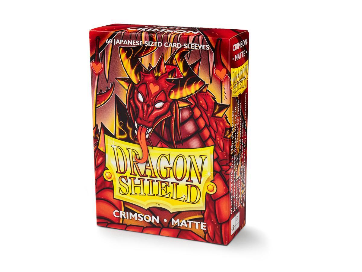 Dragon Shield Matte Sleeve - Crimson ‘Elohaen’ 60ct - Card Brawlers | Quebec | Canada | Yu-Gi-Oh!
