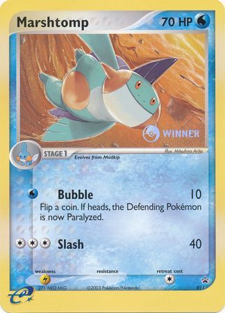 Marshtomp (011) (Jumbo Card) [Nintendo: Black Star Promos] - Card Brawlers | Quebec | Canada | Yu-Gi-Oh!