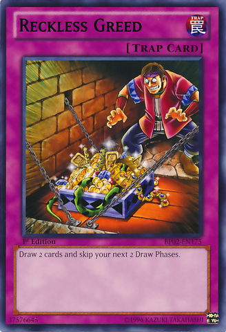 Reckless Greed [BP02-EN175] Mosaic Rare - Card Brawlers | Quebec | Canada | Yu-Gi-Oh!