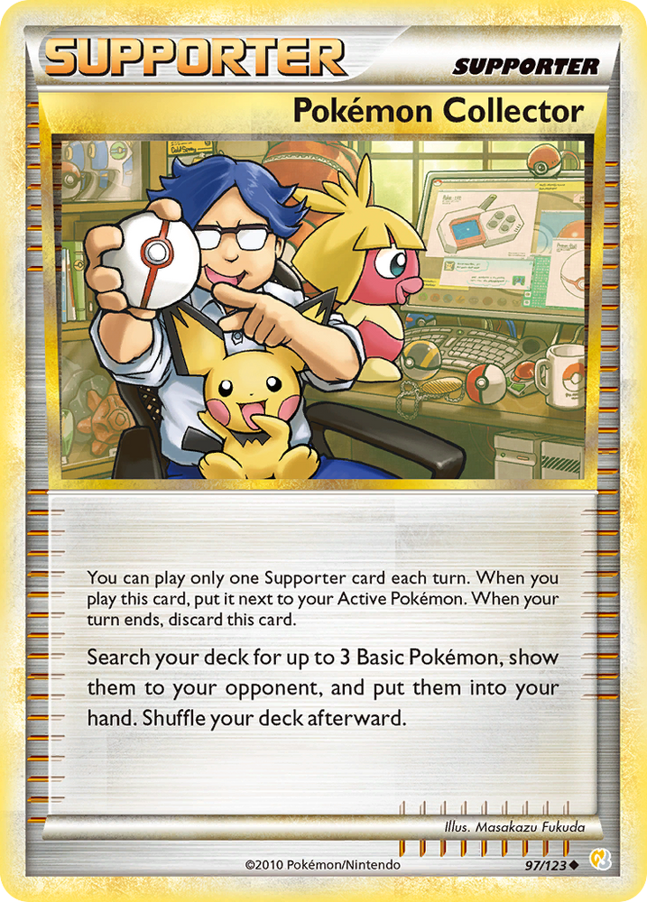 Pokemon Collector (97/123) [HeartGold & SoulSilver: Base Set] - Card Brawlers | Quebec | Canada | Yu-Gi-Oh!