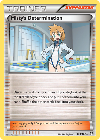 Misty's Determination (104/122) [XY: BREAKpoint] - Card Brawlers | Quebec | Canada | Yu-Gi-Oh!