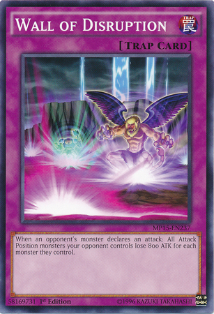 Wall of Disruption [MP15-EN237] Common - Card Brawlers | Quebec | Canada | Yu-Gi-Oh!