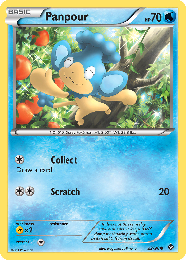 Panpour (22/98) [Black & White: Emerging Powers] - Card Brawlers | Quebec | Canada | Yu-Gi-Oh!