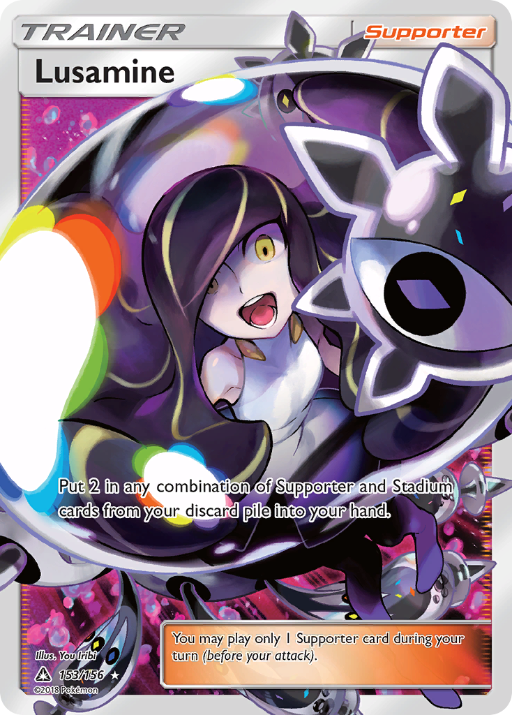 Lusamine (153/156) [Sun & Moon: Ultra Prism] - Card Brawlers | Quebec | Canada | Yu-Gi-Oh!