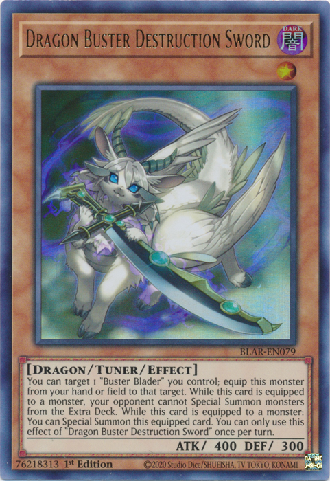 Dragon Buster Destruction Sword [BLAR-EN079] Ultra Rare - Card Brawlers | Quebec | Canada | Yu-Gi-Oh!