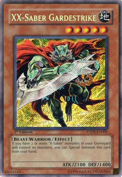 XX-Saber Gardestrike [ANPR-EN000] Secret Rare - Yu-Gi-Oh! - Card Brawlers | Quebec | Canada |