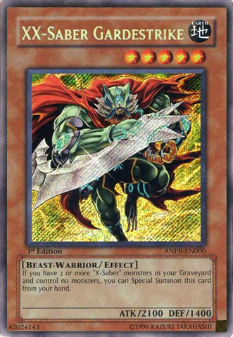 XX-Saber Gardestrike [ANPR-EN000] Secret Rare - Card Brawlers | Quebec | Canada | Yu-Gi-Oh!