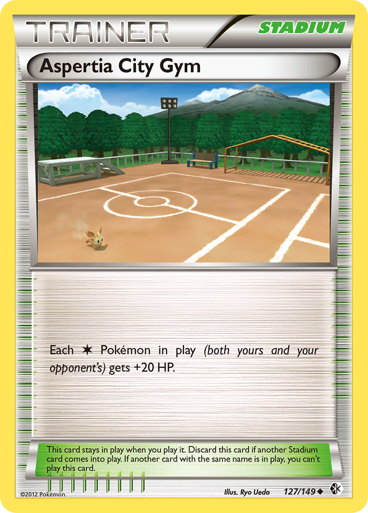 Aspertia City Gym (127/149) [Black & White: Boundaries Crossed] - Card Brawlers | Quebec | Canada | Yu-Gi-Oh!