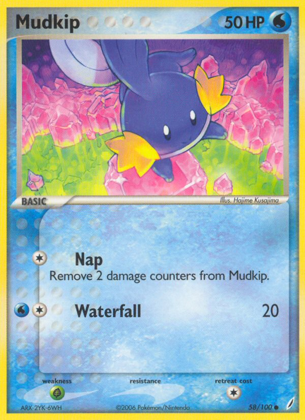 Mudkip (58/100) [EX: Crystal Guardians] - Card Brawlers | Quebec | Canada | Yu-Gi-Oh!