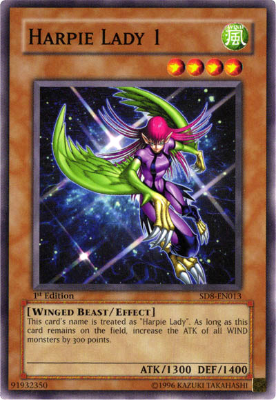 Harpie Lady 1 [SD8-EN013] Common - Card Brawlers | Quebec | Canada | Yu-Gi-Oh!