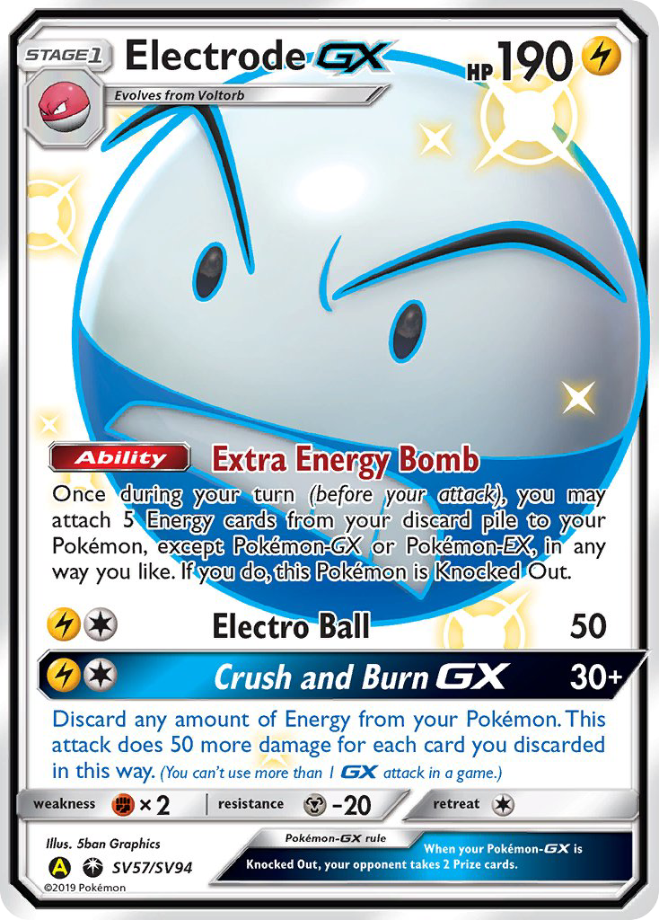 Electrode GX (SV57/SV94) [Sun & Moon: Hidden Fates - Shiny Vault] - Card Brawlers | Quebec | Canada | Yu-Gi-Oh!