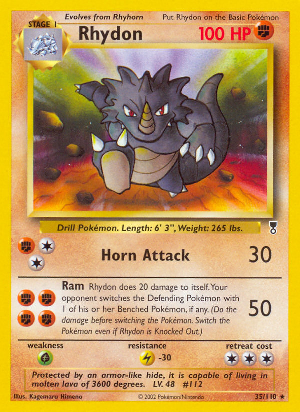 Rhydon (35/110) [Legendary Collection] - Card Brawlers | Quebec | Canada | Yu-Gi-Oh!