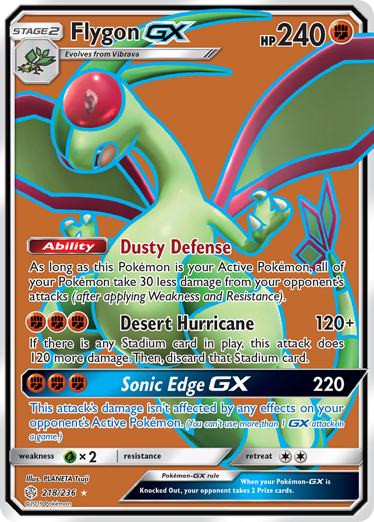 Flygon GX (218/236) [Sun & Moon: Cosmic Eclipse] - Card Brawlers | Quebec | Canada | Yu-Gi-Oh!
