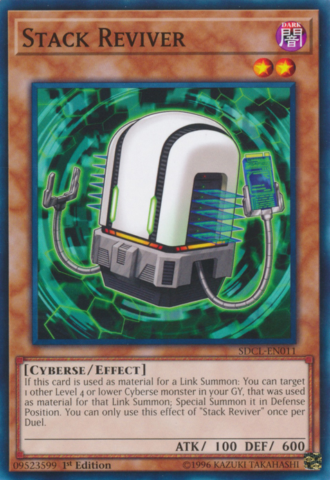 Stack Reviver [SDCL-EN011] Common - Yu-Gi-Oh! - Card Brawlers | Quebec | Canada |