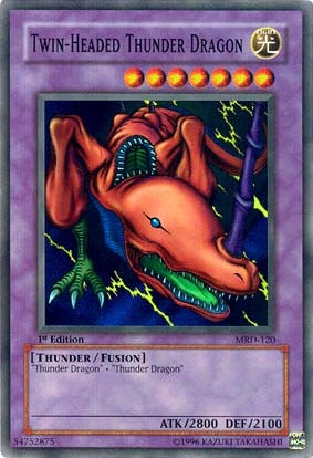 Twin-Headed Thunder Dragon [MRD-120] Super Rare - Card Brawlers | Quebec | Canada | Yu-Gi-Oh!