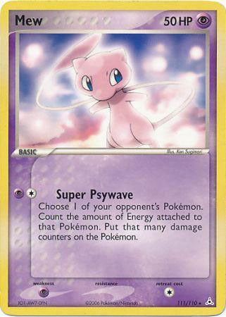 Mew (111/110) (Non Holo DVD Promo) [EX: Holon Phantoms] - Card Brawlers | Quebec | Canada | Yu-Gi-Oh!