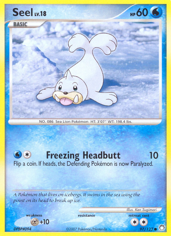 Seel (97/123) [Diamond & Pearl: Mysterious Treasures] - Card Brawlers | Quebec | Canada | Yu-Gi-Oh!
