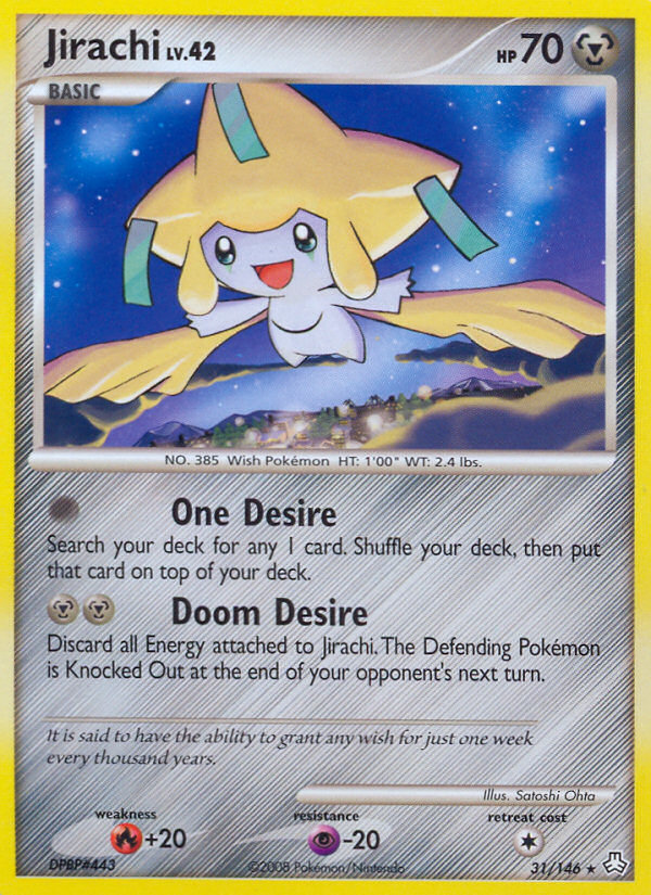 Jirachi (31/146) [Diamond & Pearl: Legends Awakened] - Card Brawlers | Quebec | Canada | Yu-Gi-Oh!