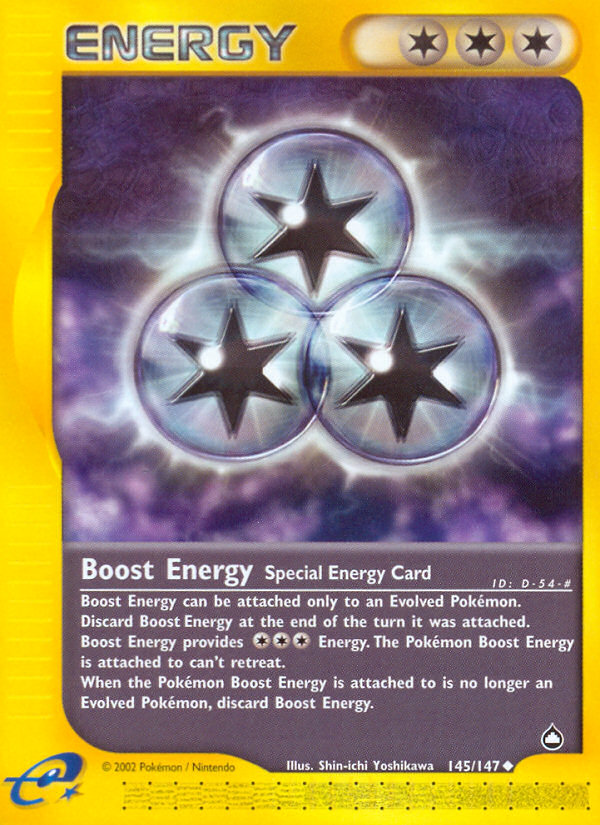 Boost Energy (145/147) [Aquapolis] - Card Brawlers | Quebec | Canada | Yu-Gi-Oh!