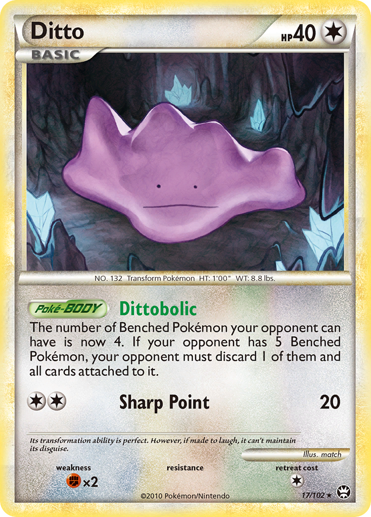 Ditto (17/102) [HeartGold & SoulSilver: Triumphant] - Card Brawlers | Quebec | Canada | Yu-Gi-Oh!