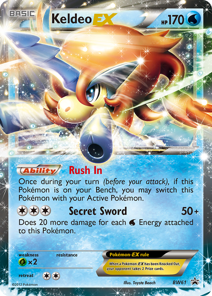 Keldeo EX (BW61) [Black & White: Black Star Promos] - Card Brawlers | Quebec | Canada | Yu-Gi-Oh!
