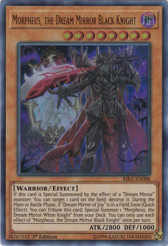 Morpheus, the Dream Mirror Black Knight [RIRA-EN088] Ultra Rare - Card Brawlers | Quebec | Canada | Yu-Gi-Oh!