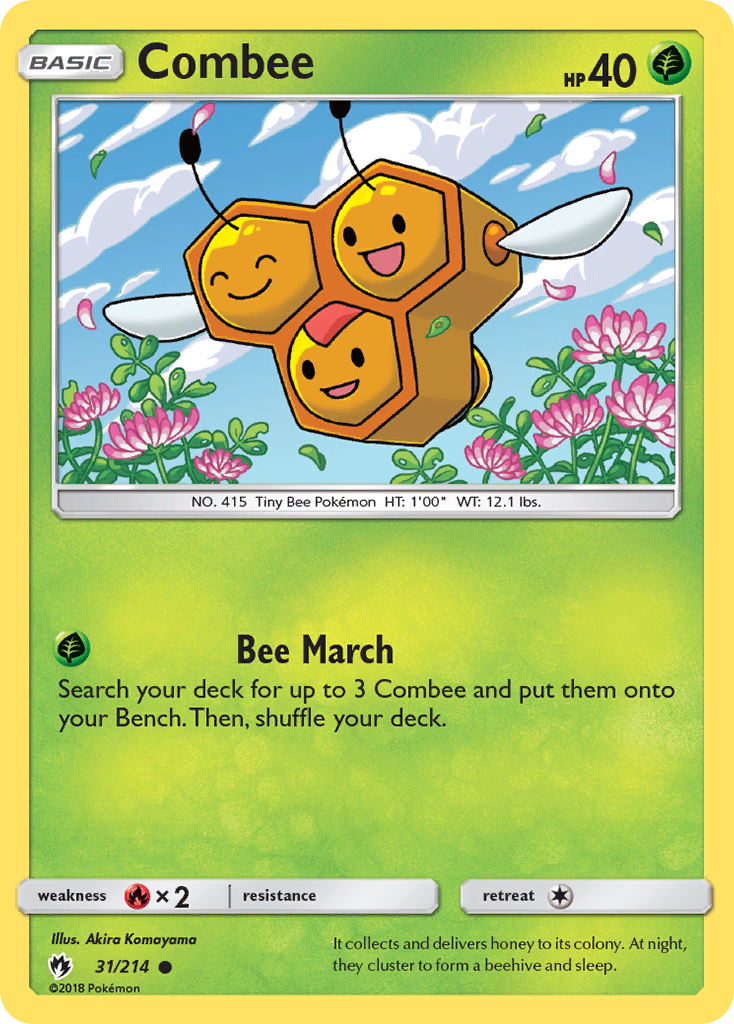 Combee (31/214) [Sun & Moon: Lost Thunder] - Card Brawlers | Quebec | Canada | Yu-Gi-Oh!