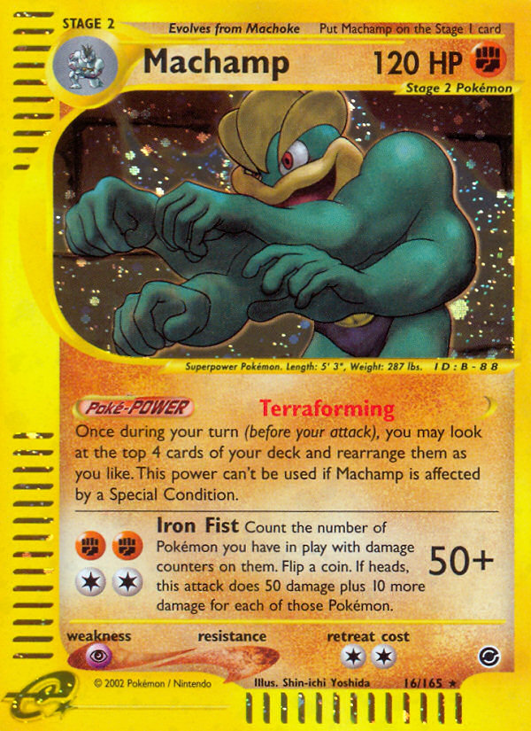 Machamp (16/165) [Expedition: Base Set] - Card Brawlers | Quebec | Canada | Yu-Gi-Oh!
