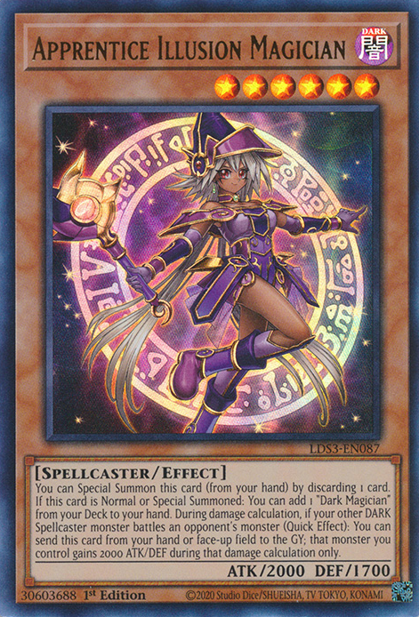 Apprentice Illusion Magician [LDS3-EN087] Ultra Rare - Card Brawlers | Quebec | Canada | Yu-Gi-Oh!